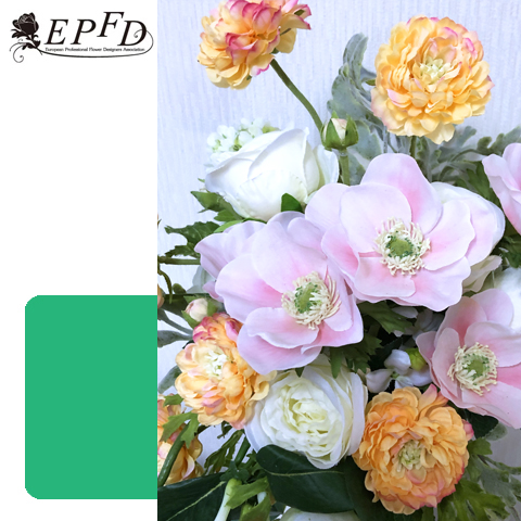 アーティフィシャルフラワー　ベースアレンジ